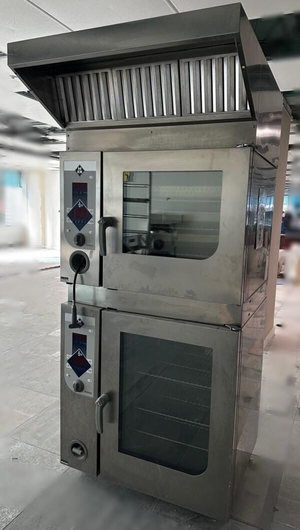 MKN Stacked 10 & 6 Electric Ovens